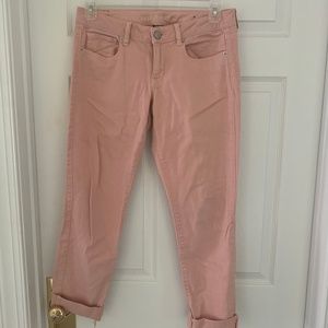 American Eagle boyfriend fit cropped jeans